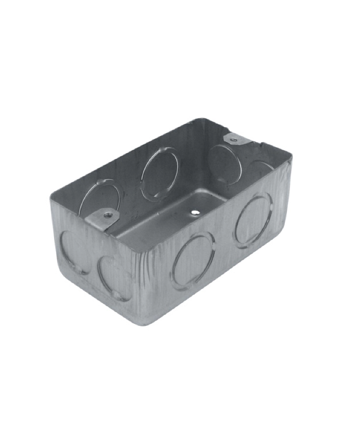Caja Rectangular Metálica chapa 20 para Embutir